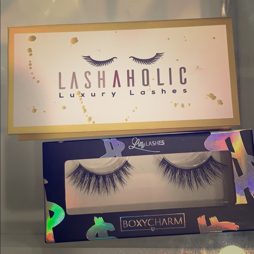 Lily lashes and LashAholic luxury lashes